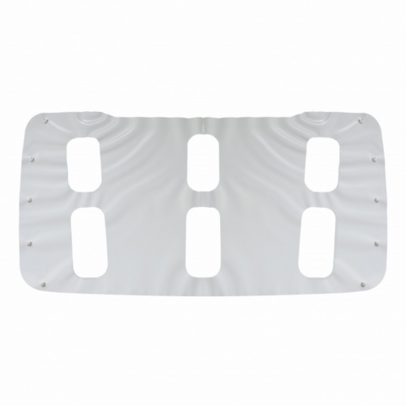 United Pacific White Vinyl Front Winter Guard For 2008-2017 Freightliner Cascadia 21149