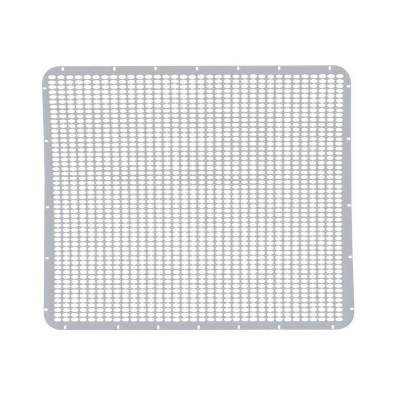 United Pacific 304 Stainless Grille Mesh For Peterbilt 379 With Extended Hood Straight Oval Hole 21154