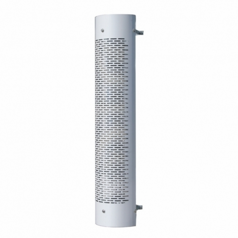 United Pacific 48" Tall 270 Degree Stainless Exhaust Muffler Shield For 10" Diameter Exhaust Horizontal Slot 21247