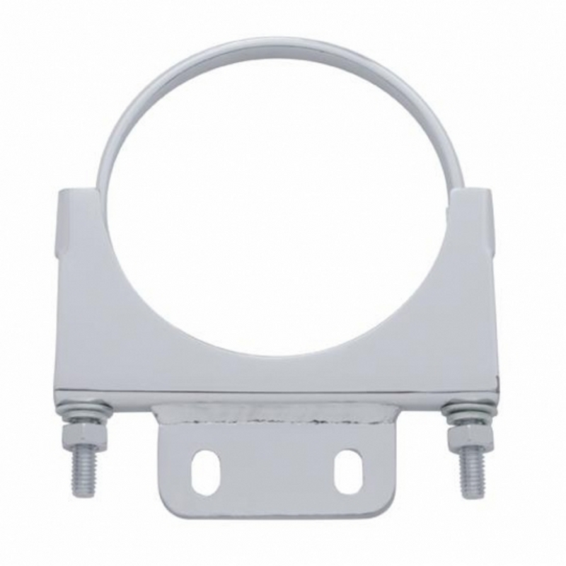 United Pacific 5" Stainless Cab Exhaust Clamp For Peterbilt 21286