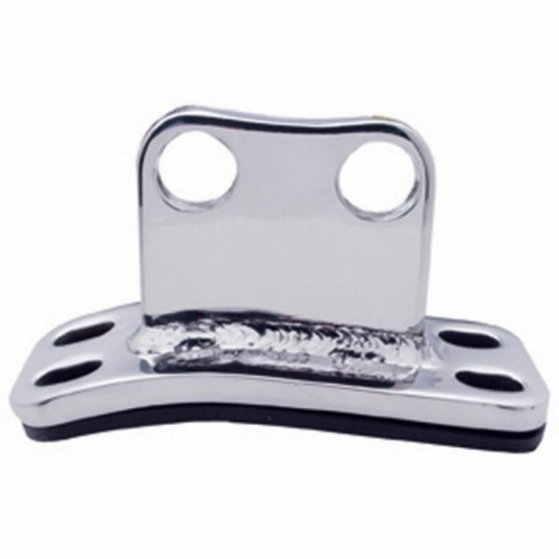United Pacific Stainless Lower Exhaust Bracket For Peterbilt 359/379 21299