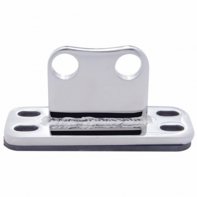 United Pacific Stainless Straight Exhaust Bracket For Peterbilt 359/379 21300