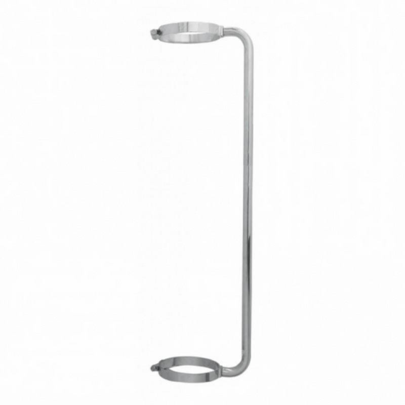 United Pacific 45" Chrome Exhaust Grab Handle 6" Clamp 21307