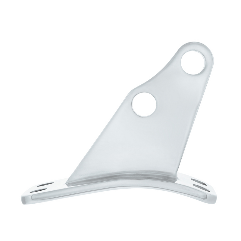 United Pacific 304 Stainless Steel Angled Exhaust Bracket For Peterbilt 21325