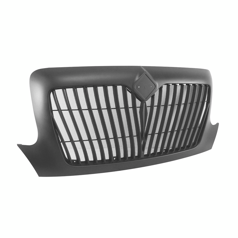 United Pacific Black Grille With Curved Grille Bars For 2002-2018 International Durastar 21457