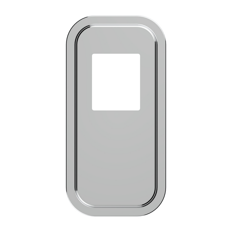 Peterbilt Stainless Steel Shift Plate Cover Short Hood 21730