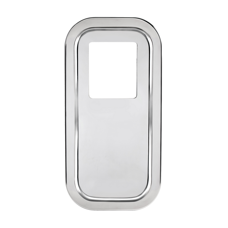Peterbilt Stainless Steel Shift Plate Cover Extended Hood (Bulk) 21731B