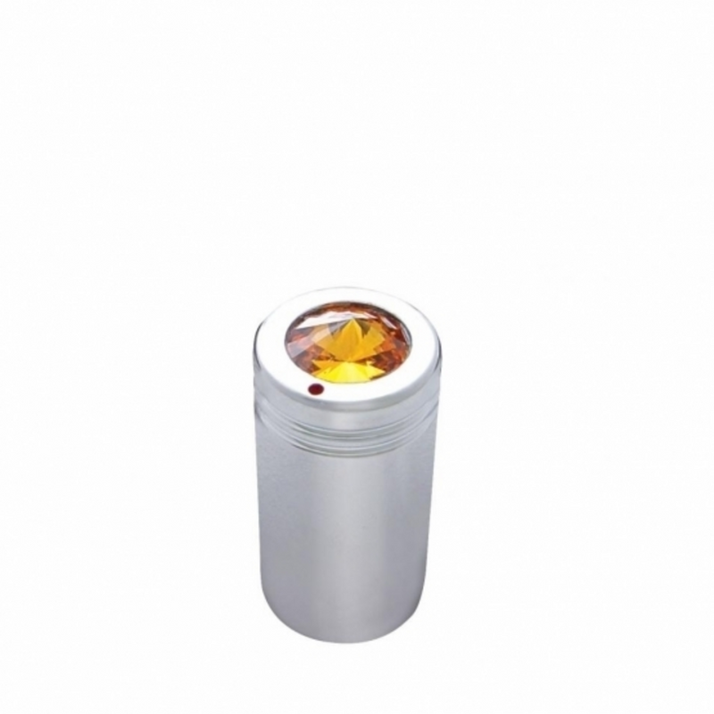 United Pacific CB Knob With Amber Crystal (2-Pack) 21771