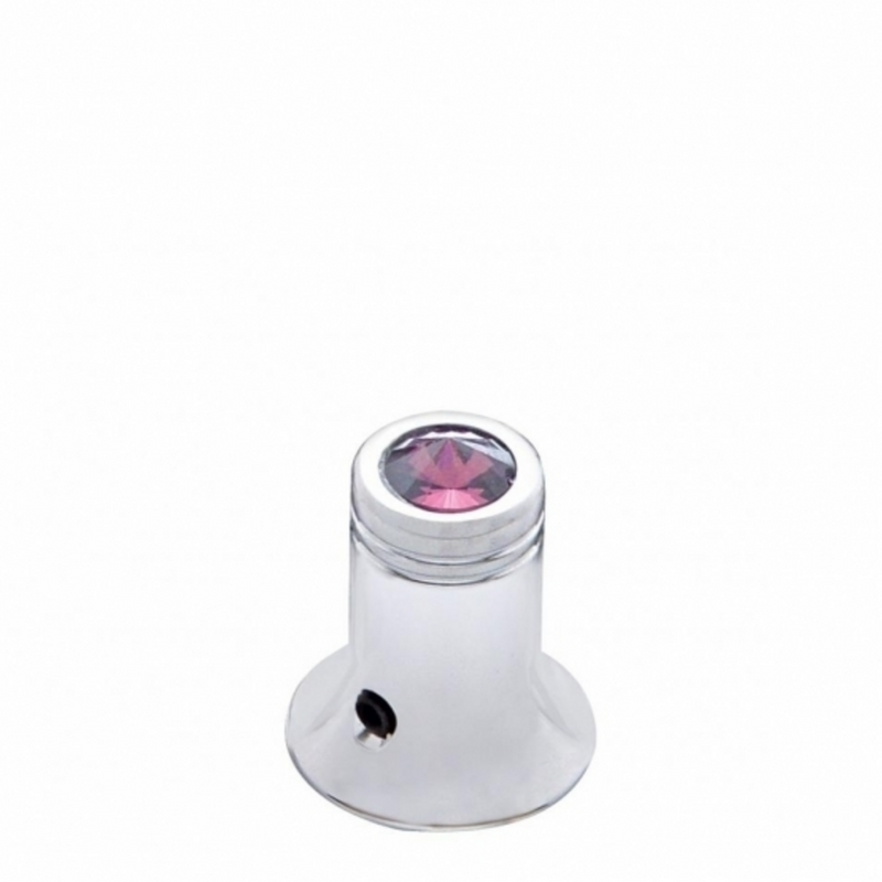 United Pacific CB Channel Knob Purple Crystal 21782