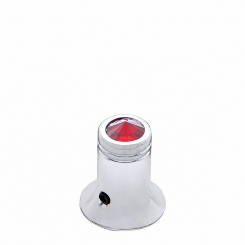 United Pacific CB Channel Knob Red Crystal 21783