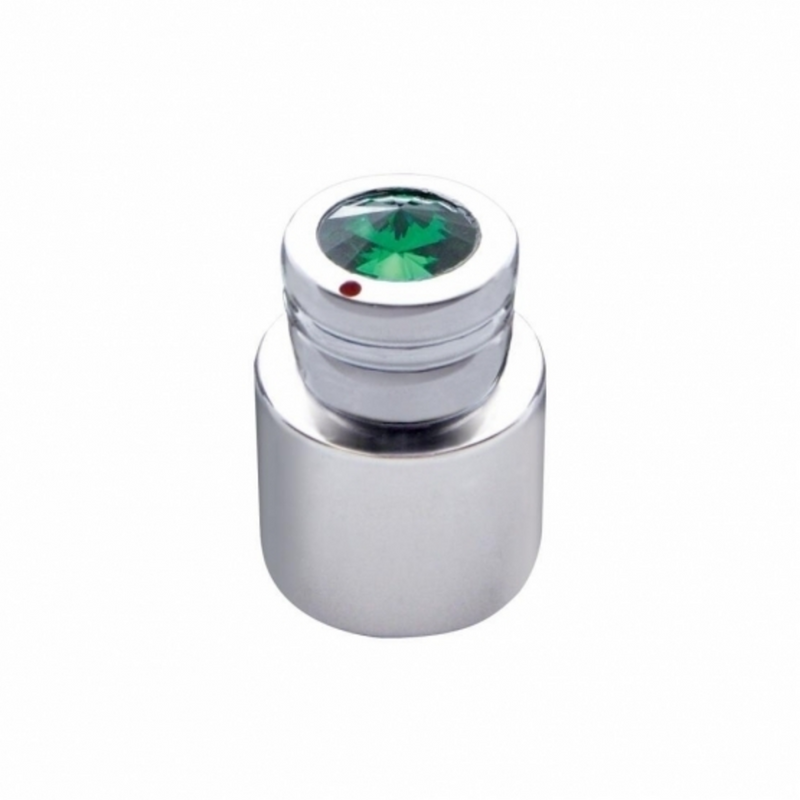United Pacific CB On/Off/Volume/Squelch Knob Green Crystal 21788