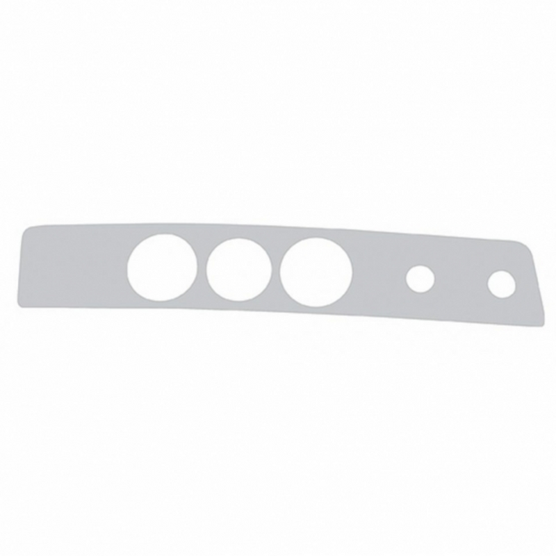 United Pacific 2006+ Kenworth Stainless A/C Dash Panel Trim 21813