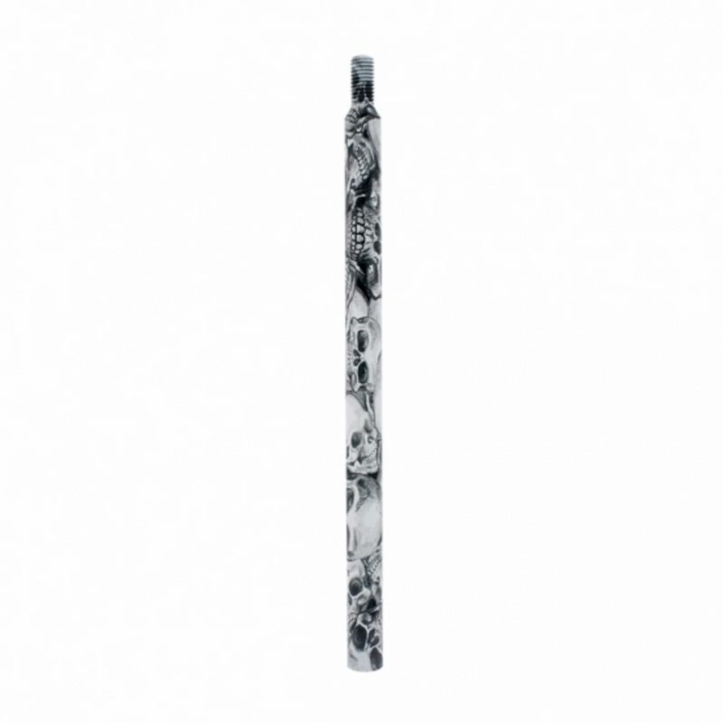 United Pacific 9" Skull Pattern Shifter Shaft Extension 21940