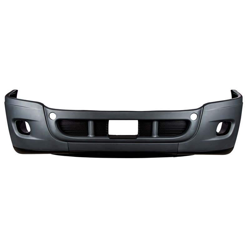 United Pacific Complete 3-Piece Front Bumper Set With Fog Light Hole For 2008-2017 Freightliner Cascadia 21948