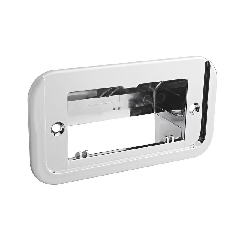 United Pacific Chrome Plastic Ash Tray Housing For 2005 And Older Peterbilt 22997