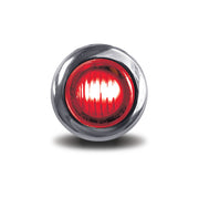 Trux Accessories TRUX Mini Button Clear Red LED (2 Wire) - TLED-B2CR