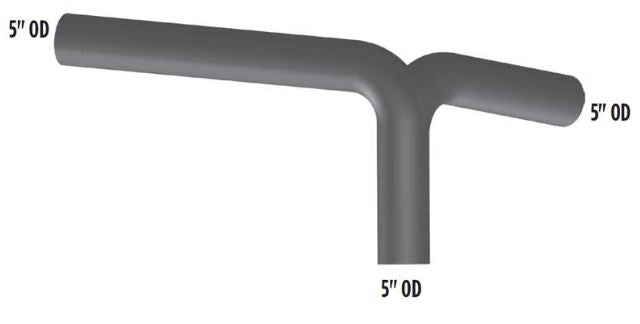 Freightliner Coronado Y-Pipe