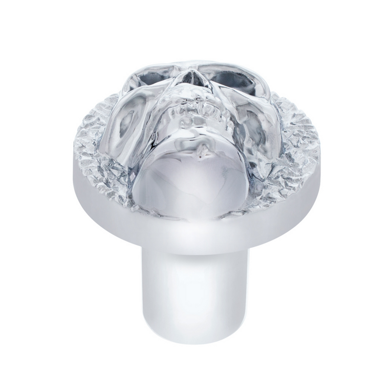 United Pacific 1/2"-13 Thread-On Skull Shift Knob Chrome 23497