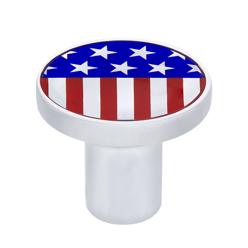 United Pacific Air Valve Knob USA Flag 23769