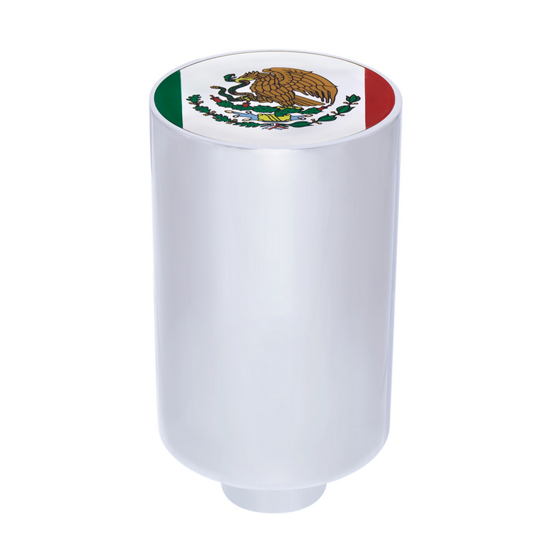 United Pacific 3" Air Valve Knob Mexico Flag 23774