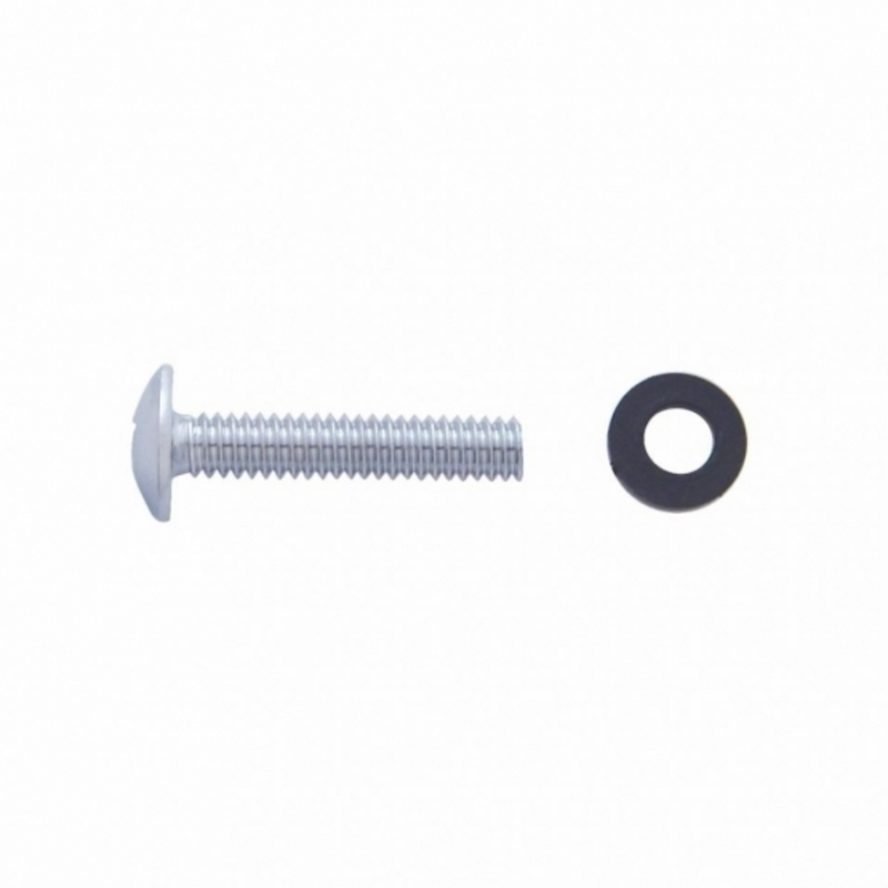 United Pacific Chrome Window Sill Screw Set For Peterbilt (12-Pack) 23795