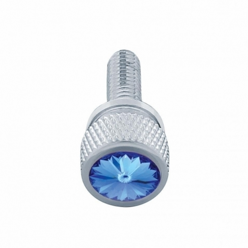 United Pacific 3/4" Short M6-1.0 Dash Screw For Kenworth Blue Crystal (12-Pack) 23809