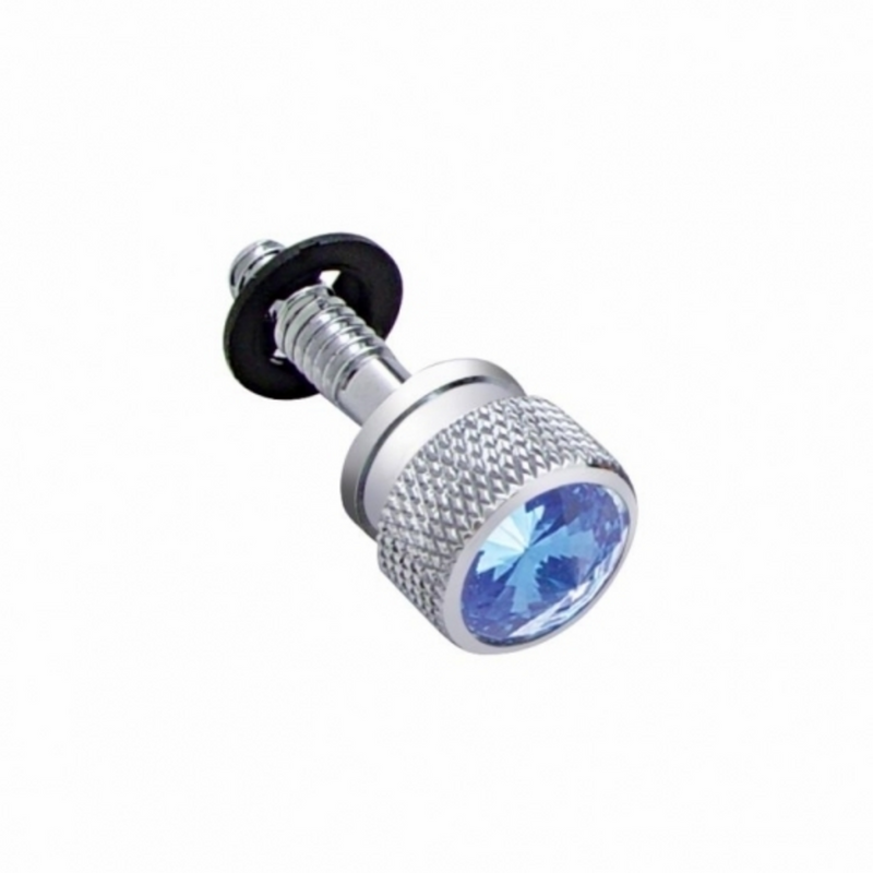 United Pacific Dash Screw With Blue Crystal For Peterbilt (2001-2005)(6-Pack) 23848