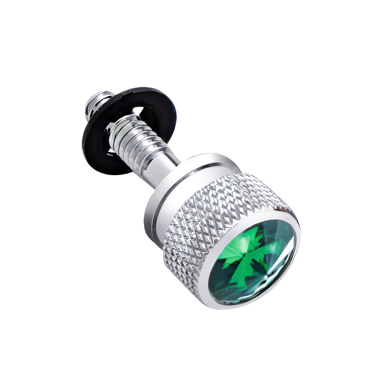 United Pacific Dash Screw With Green Crystal For Peterbilt (2001-2005)(6-Pack) 23850