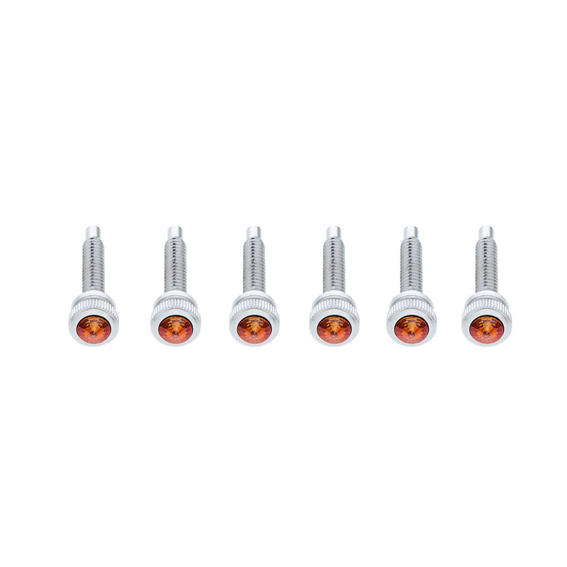 United Pacific Short Dash Screw With Copper Crystal For Navistar International (6-Pack) 23872