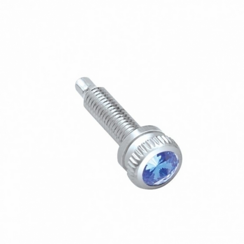 United Pacific Short Dash Screw With Blue Crystal For Navistar International (Bulk) 23873B
