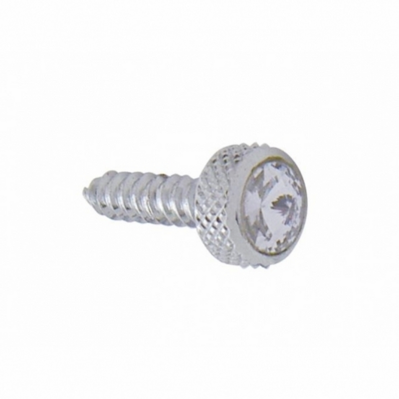 United Pacific Upper Dash Screw For Kenworth Clear Crystal (6-Pack) 23882