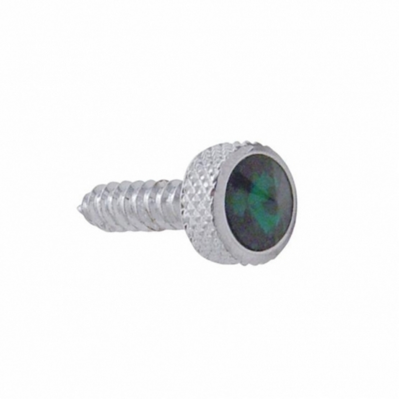 United Pacific Upper Dash Screw For Kenworth Green Crystal (6-Pack) 23883