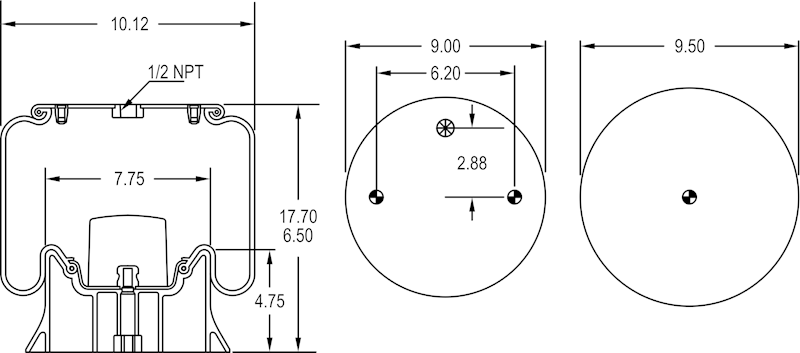 Newstar Air Spring  (C81-1012)