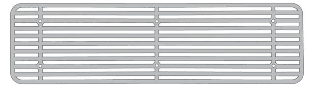 Iowa Customs Series 2 Design Step Plate Insert - 6" x 30"