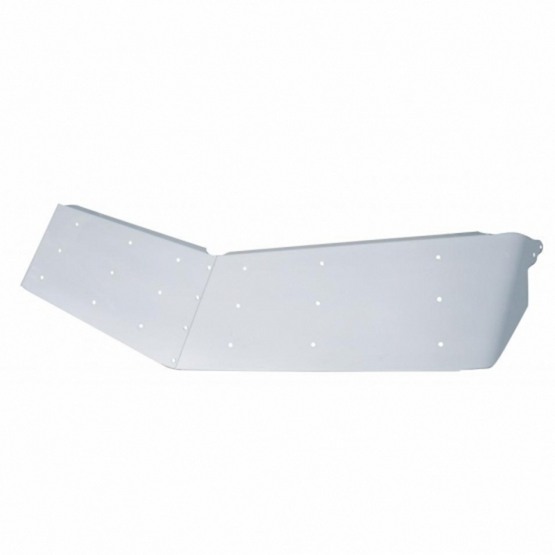United Pacific 14" Stainless Ultra Cab Drop Sunvisor For 2002+ Peterbilt 379 28015