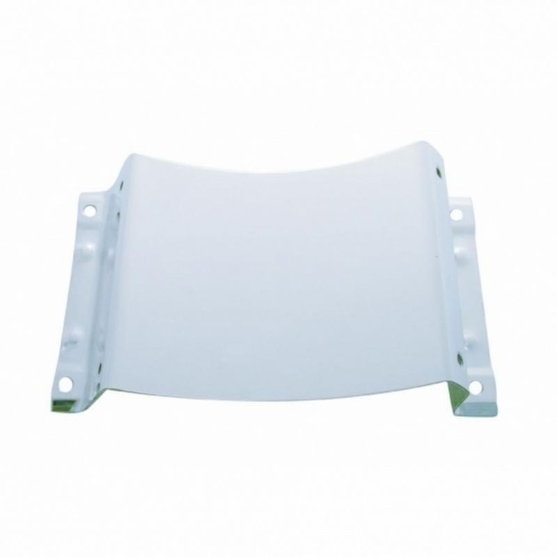United Pacific 15" Peterbilt Stainless Air Cleaner Mounting Plate 28212