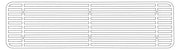 Iowa Customs Series 2 Design Step Plate Insert - 6" x 20"