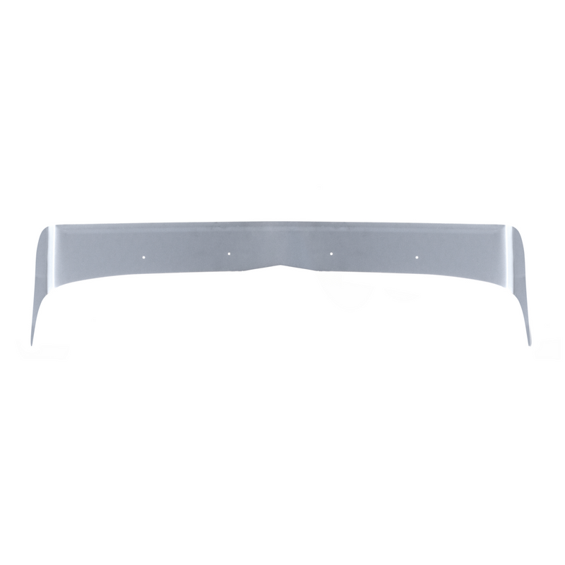 United Pacific 430 Stainless Steel Bug Shield For Peterbilt 378/379 Short Hood And 357 29018