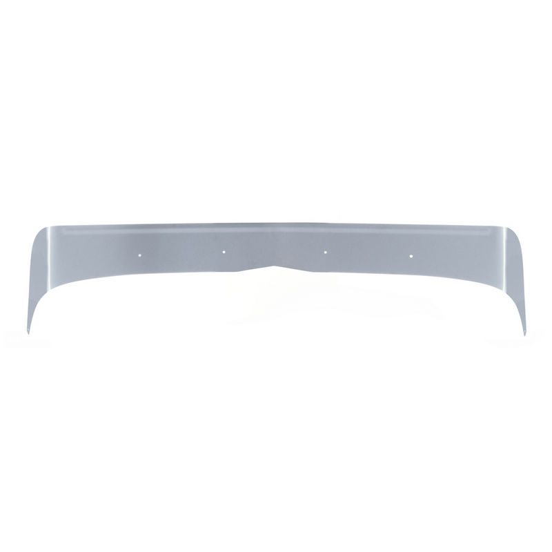 United Pacific 430 Stainless Steel Bug Shield For Peterbilt 379 Long Hood 29019