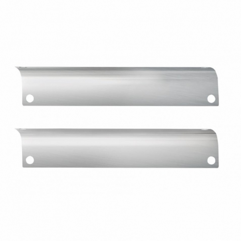 United Pacific Stainless Front Step Trims For Peterbilt 386 29020