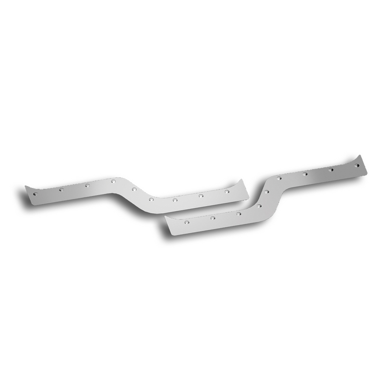 United Pacific Stainless Daylight Door Trim For 2008+ Kenworth Models With Daylight Door 29108
