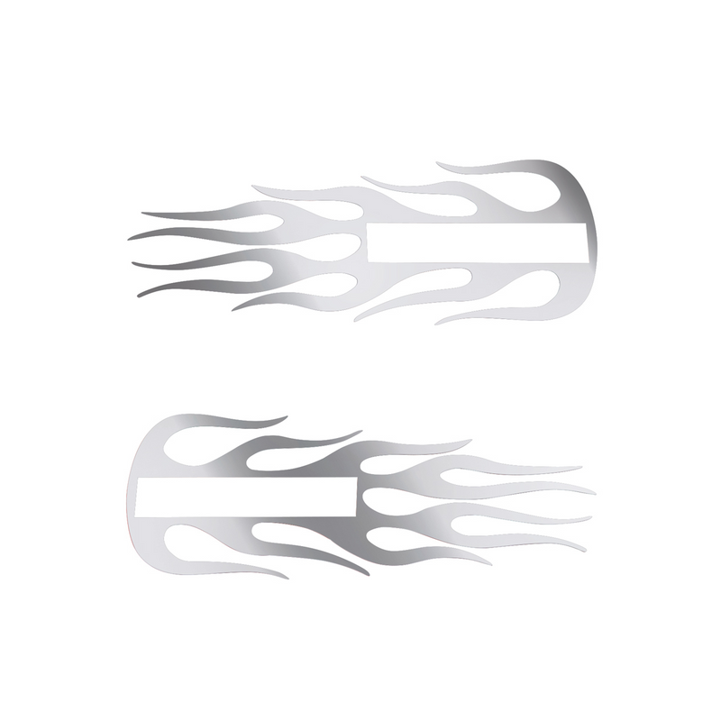 United Pacific Stainless Hood Emblem Accent Flame For All Kenworth Models 29118