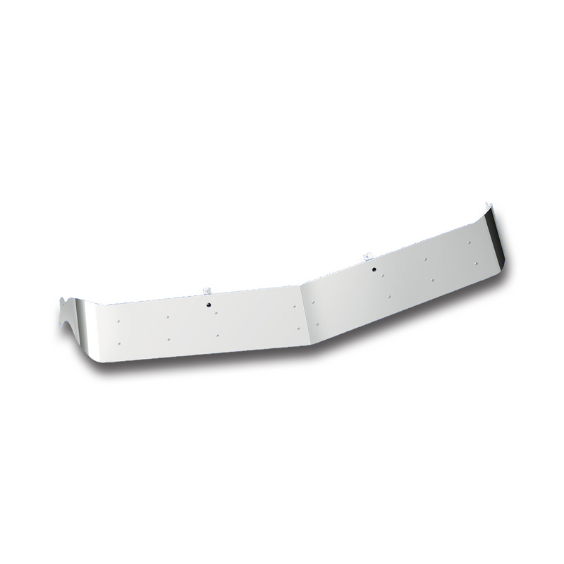 United Pacific 9.5" Stainless OEM Style Sunvisor For Mack CH/CX/ Granite/Vision Without Roof Fairing 29125
