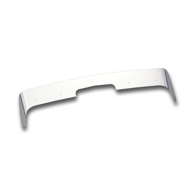United Pacific 430 Stainless Steel Bug Shield For 2000-18 Western Star 4964 SX With High Visibility Hood 29143