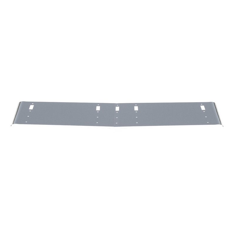 United Pacific 15.5" 430 Stainless Sunvisor For 2014-2026 Freightliner Cascadia With Raised/Mid-Roof 29151