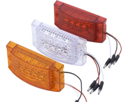 Rectangular Star Marker Light/Turn Signal (2" x 6")