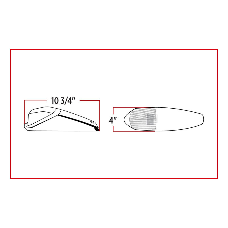 Trux Accessories Kenworth Cab Dual Revolution LED with Housing (Amber/Green) (42 Diodes)