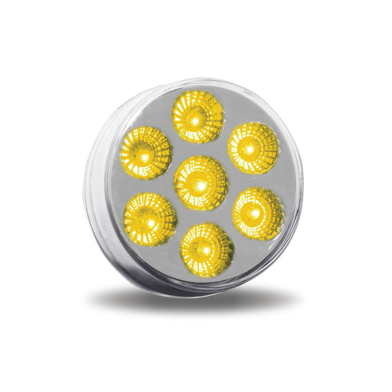 Trux Accessories TRUX 2" Dual Revolution Amber/Green LED (7 Diodes) - TLED-2XAG