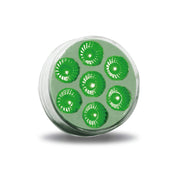 Trux Accessories TRUX 2" Dual Revolution Amber/Green LED (7 Diodes) - TLED-2XAG