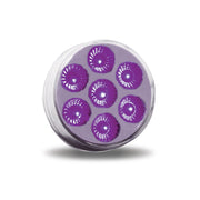Trux Accessories TRUX 2.5" Dual Revolution Red/Purple LED (7 Diodes) - TLED-2HXRP